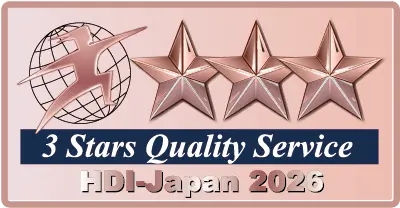 3 Stars Quality Service HDI-Japan 2026