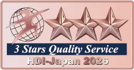 3 Stars Quality Service HDI-Japan 2026